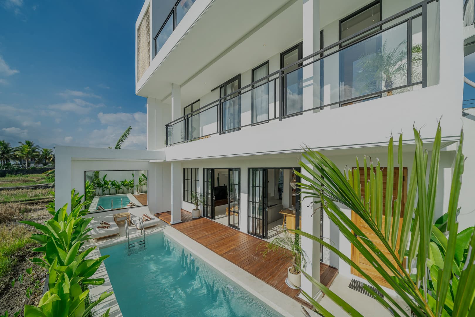Casa Luma in Ubud, villa met zwembad aan de rijstvelden