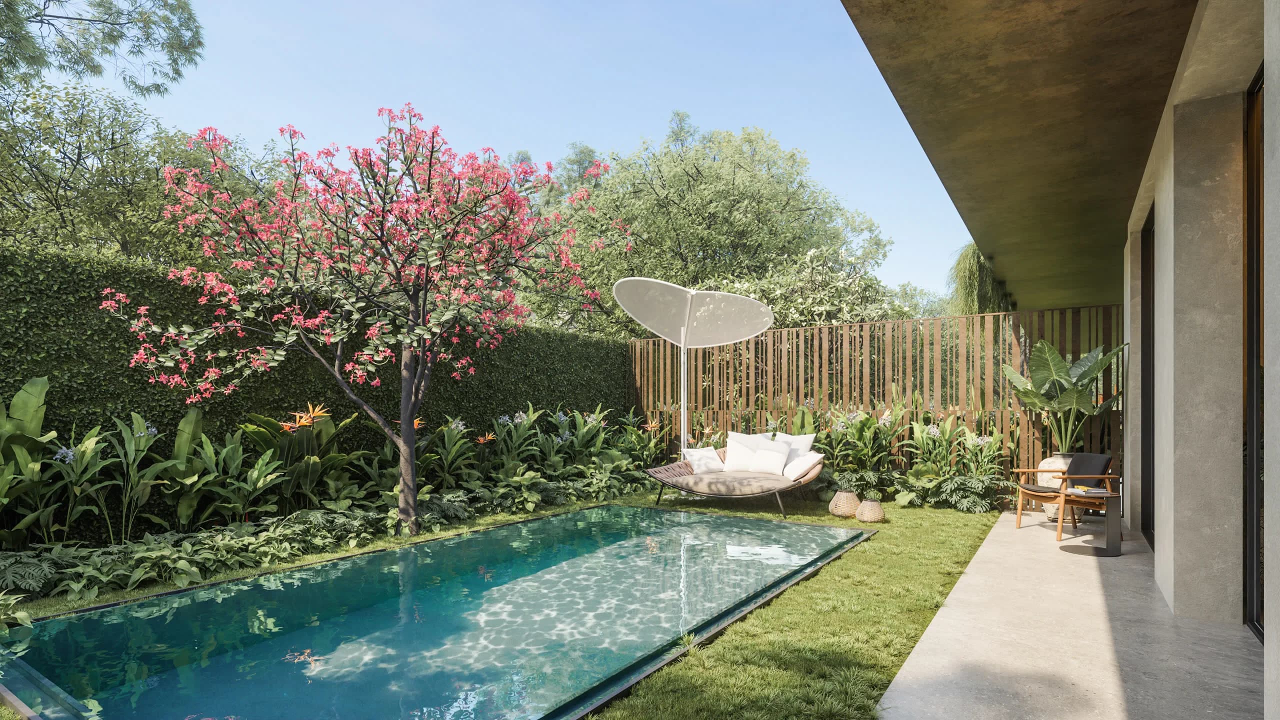 ADDRESSBALI – tuin en zwembad